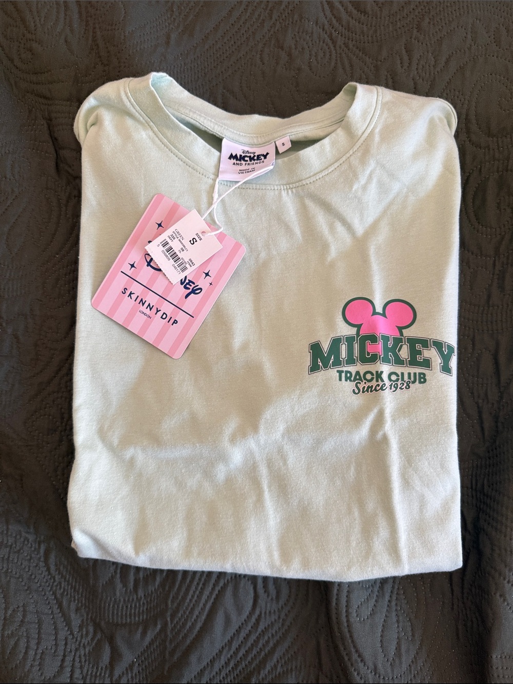 Disney Mint Green Mickey & Friends Graphic Tee